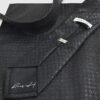 Black Checkerboard Tie Set
