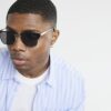 Black Clubmaster Sunglasses