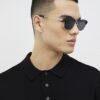Black Clubmaster Sunglasses
