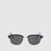 Black Clubmaster Sunglasses