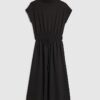 Black Cosy Hybrid Midi Dress