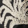 Black Embroidered Beach Shirt