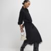Black Faux Suede Bomber Jacket