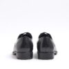 Black formal derby shoes