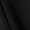 Black Frilled Trim Wide Leg Joggers