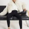 Black High Rise Sculpt Black Skinny Jeans