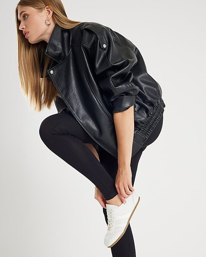 Black high waisted leggings