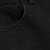 Black High Waisted Relaxed Straight Leg Jeans