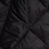 Black Hooded Puffer Cape