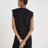 Black Knitted Waistcoat