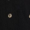 Black Knitted Waistcoat