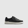 Black Lace Up Trainers