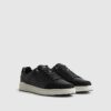 Black Lace Up Trainers