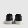 Black Lace Up Trainers