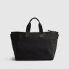 Black Large Webbing Strap Holdall Bag