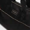Black Large Webbing Strap Holdall Bag