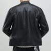 Black Leather Biker Jacket