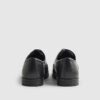 Black Leather Brogue Shoes