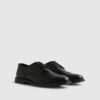 Black Leather Brogues