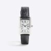 Black Leather Strap Watch