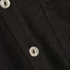 Black Linen Blend Shirt