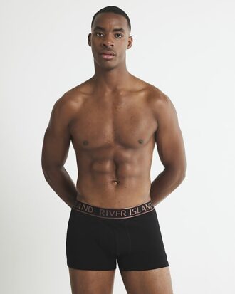 Black Metallic RI Pack Of 5 Trunks