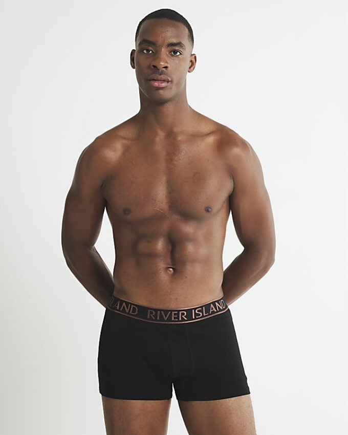 Black Metallic RI Pack Of 5 Trunks