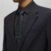Black Micro Dot Tie