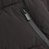 Black Mid Length Padded Puffer Jacket