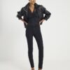 Black Mid Rise Sculpt Skinny Jeans