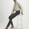 Black Mid Rise Sculpt Skinny Jeans