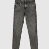 Black Mid Rise Sculpt Skinny Jeans
