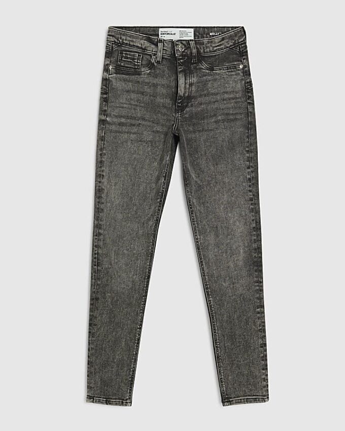 Black Mid Rise Sculpt Skinny Jeans