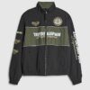 Black Motorcross Tracksuit Jacket Black Motorcross Tracksuit Jacket