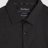 Black Muscle Fit Long Sleeve Shirt