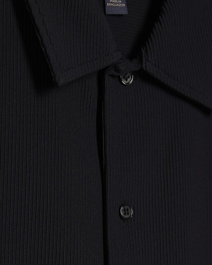 Black Muscle Fit Shirt