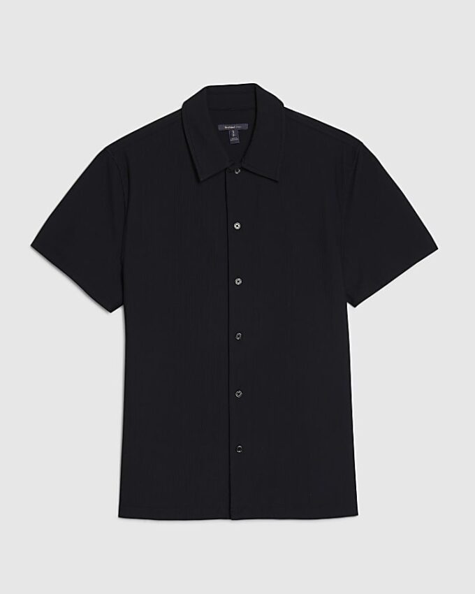 Black Muscle Fit Shirt