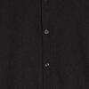 Black Muscle Fit Textured Shirt