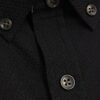 Black Muscle Fit Textured Shirt