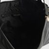 Black Nylon Slouch Shoulder Bag