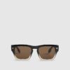 Black Ombre Wayfarer Sunglasses