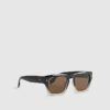 Black Ombre Wayfarer Sunglasses