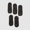 Black Pack Of 5 Ankle Socks