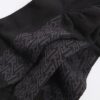 Black Pack Of 5 Ribbed Monogram Trainer Socks