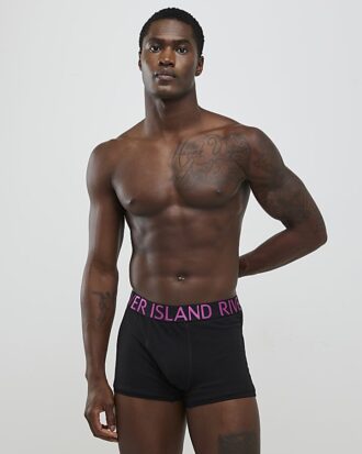 Black Pack Of 5 Trunks
