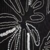Black Palm Embroidered Sarong