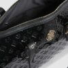 Black Patent Monogram Charm Holdall bag