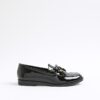 Black Patent Tassel Loafers