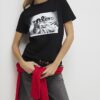 Black Photographic T-Shirt
