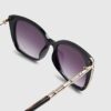 Black Plastic Cat eye Sunglasses
